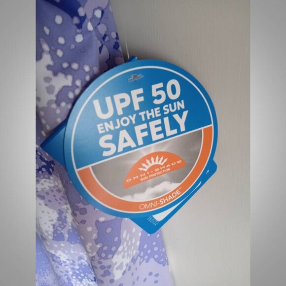 NWT Columbia omni-shade PFG dress size Medium PURPLE - Picture 7 of 10